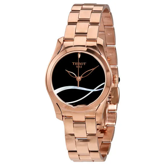 Watches JMS always Original Tissot TWave Black with Mother of Pearl Dial Ladies Watch T1122103305100 Watches JMS always Original Tissot TWave Black with Mother of Pearl Dial Ladies Watch T1122103305100