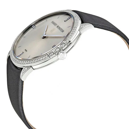 Watches Original Harry Winston Midnight Silver Dial 18kt White Gold Diamond Stain Watch MIDQHM39WW002 JMS always Watches Original Harry Winston Midnight Silver Dial 18kt White Gold Diamond Stain Watch MIDQHM39WW002 JMS always