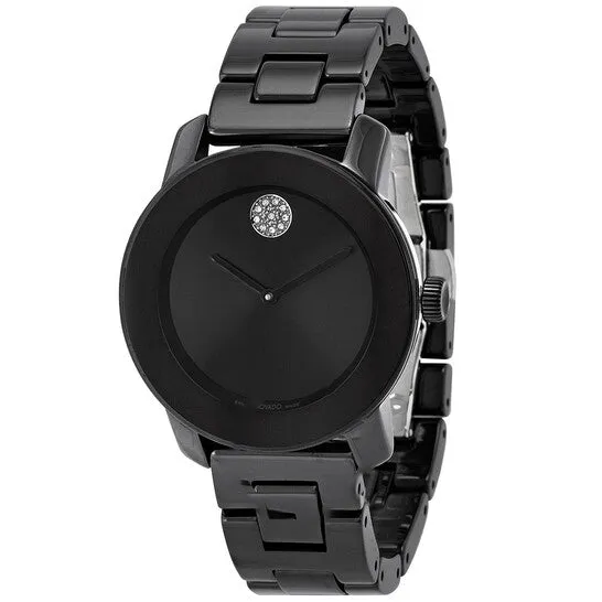 Watches Original Movado Bold Ceramic Quartz Black Dial Ladies Watch 3600803 JMS always Watches Original Movado Bold Ceramic Quartz Black Dial Ladies Watch 3600803 JMS always
