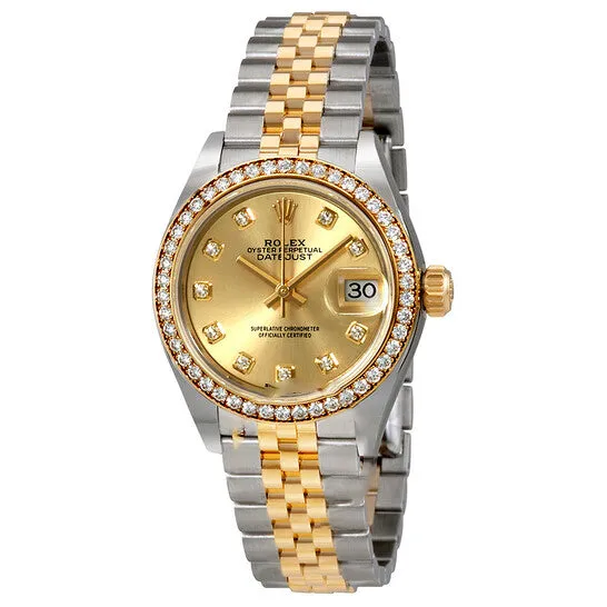 Watches Original Rolex Lady Datejust Champagne Diamond Dial Automatic Watch 279383CDJ JMS always Watches Original Rolex Lady Datejust Champagne Diamond Dial Automatic Watch 279383CDJ JMS always